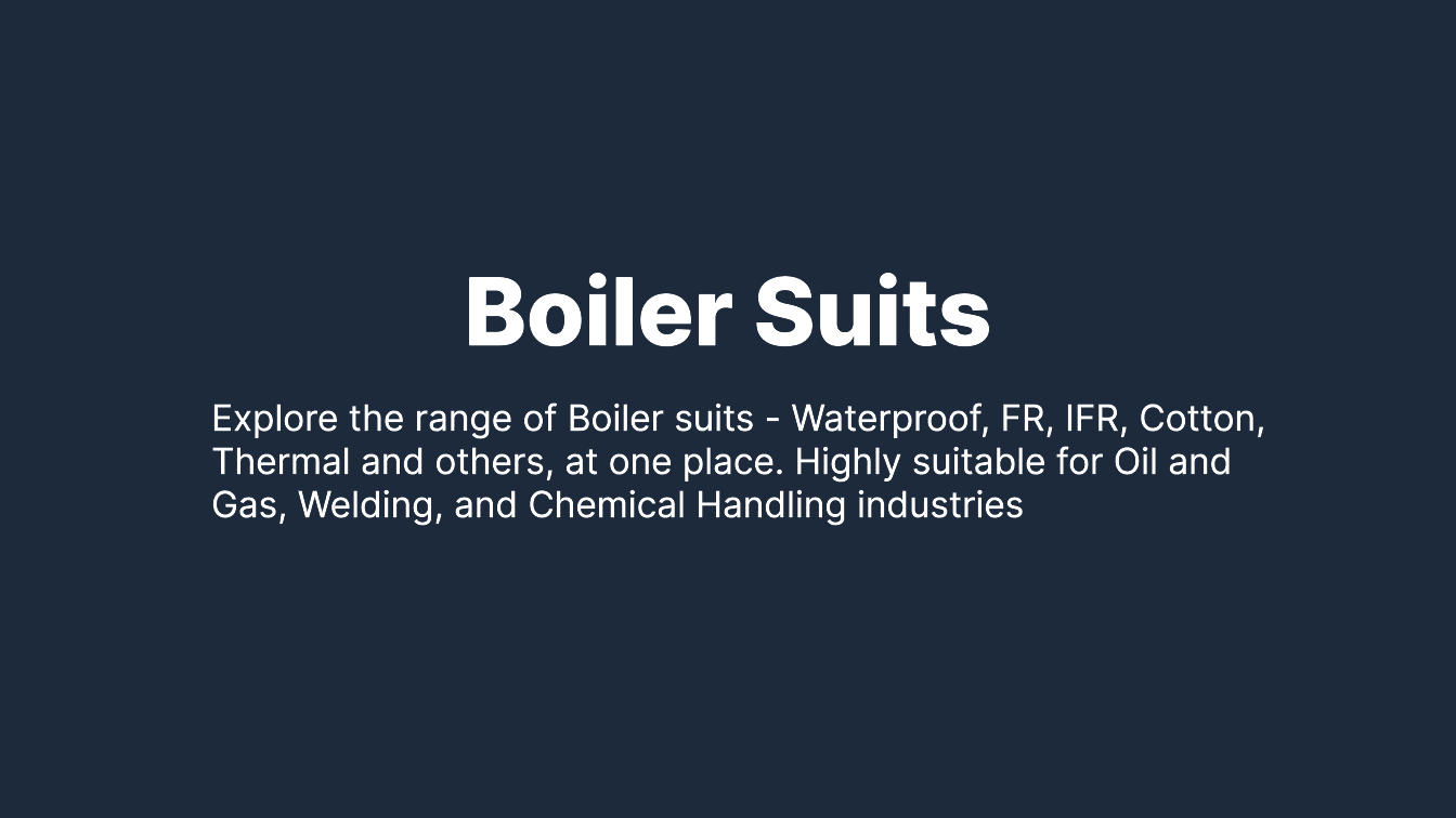 Boiler Suits description